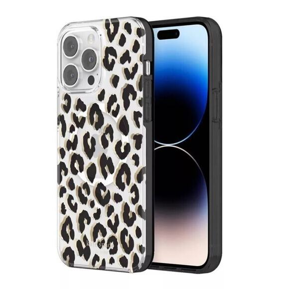 Kate Spade New York Apple iPhone 15/14/13 & 14 Pro Max Protective Hardshell Case - Picture 1 of 4
